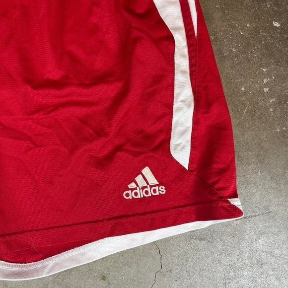 Vintage Y2K Adidas red shorts Women's Size L - Picture 2 of 8